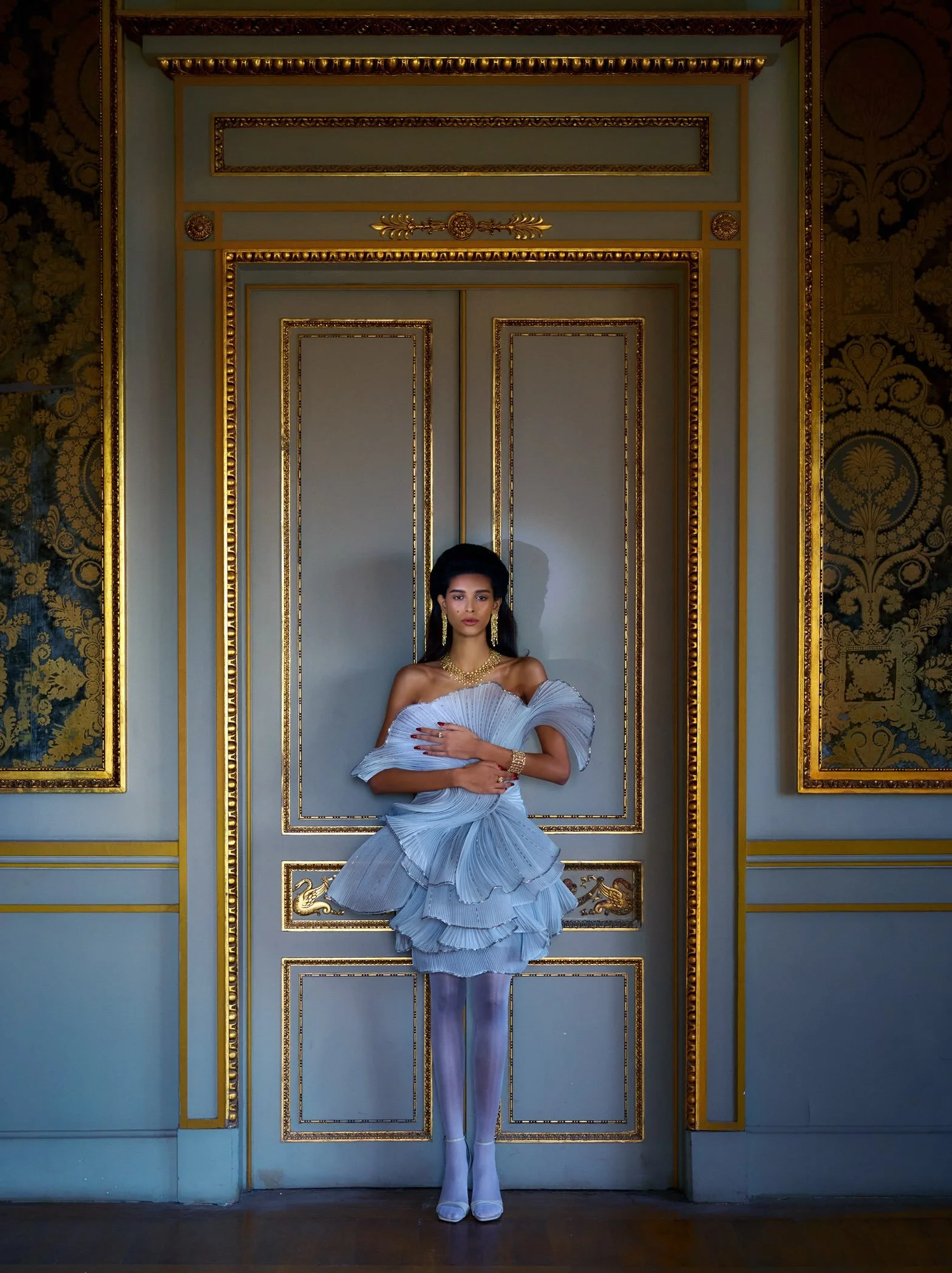 Enji for @dimajewellery in @harpersbazaararabia 
Photography &amp; CD: @bassam_allam
Styling: @ahmedwsorour
Model: @enjiiezzat
Makeup: @agneshkah
Hair: @minaaamounir
Photo Assistant: Yasmine Allam