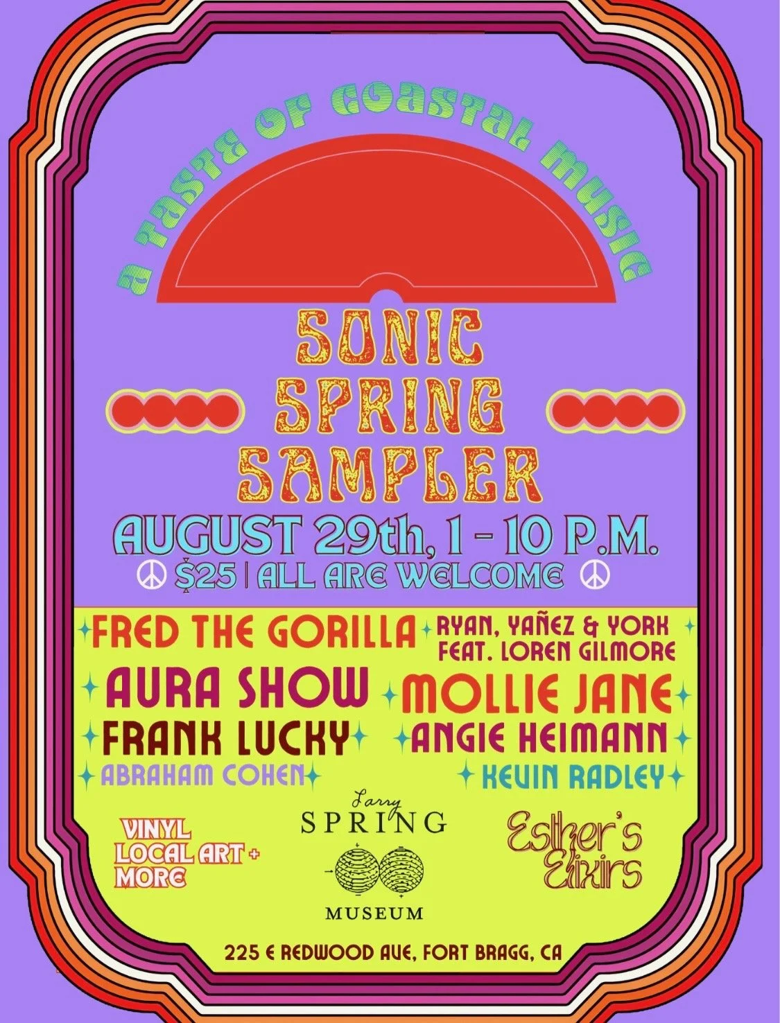Sonic Spring Sampler: A Taste of Coastal Music