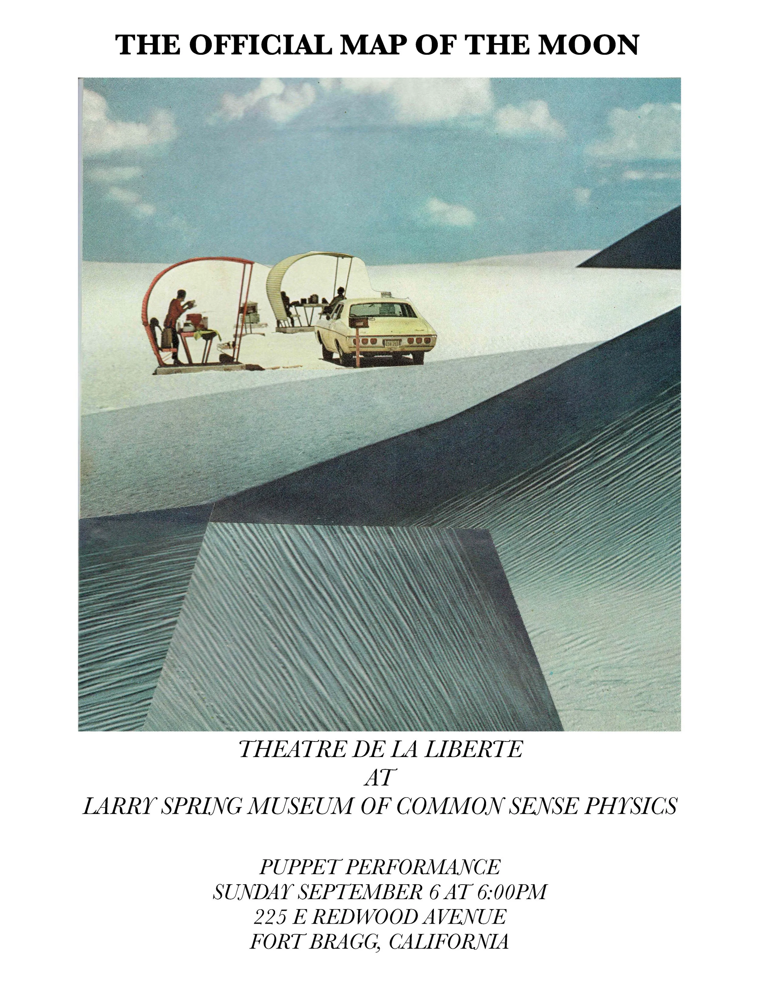 Théâtre de la Liberté: Official Map of the Moon