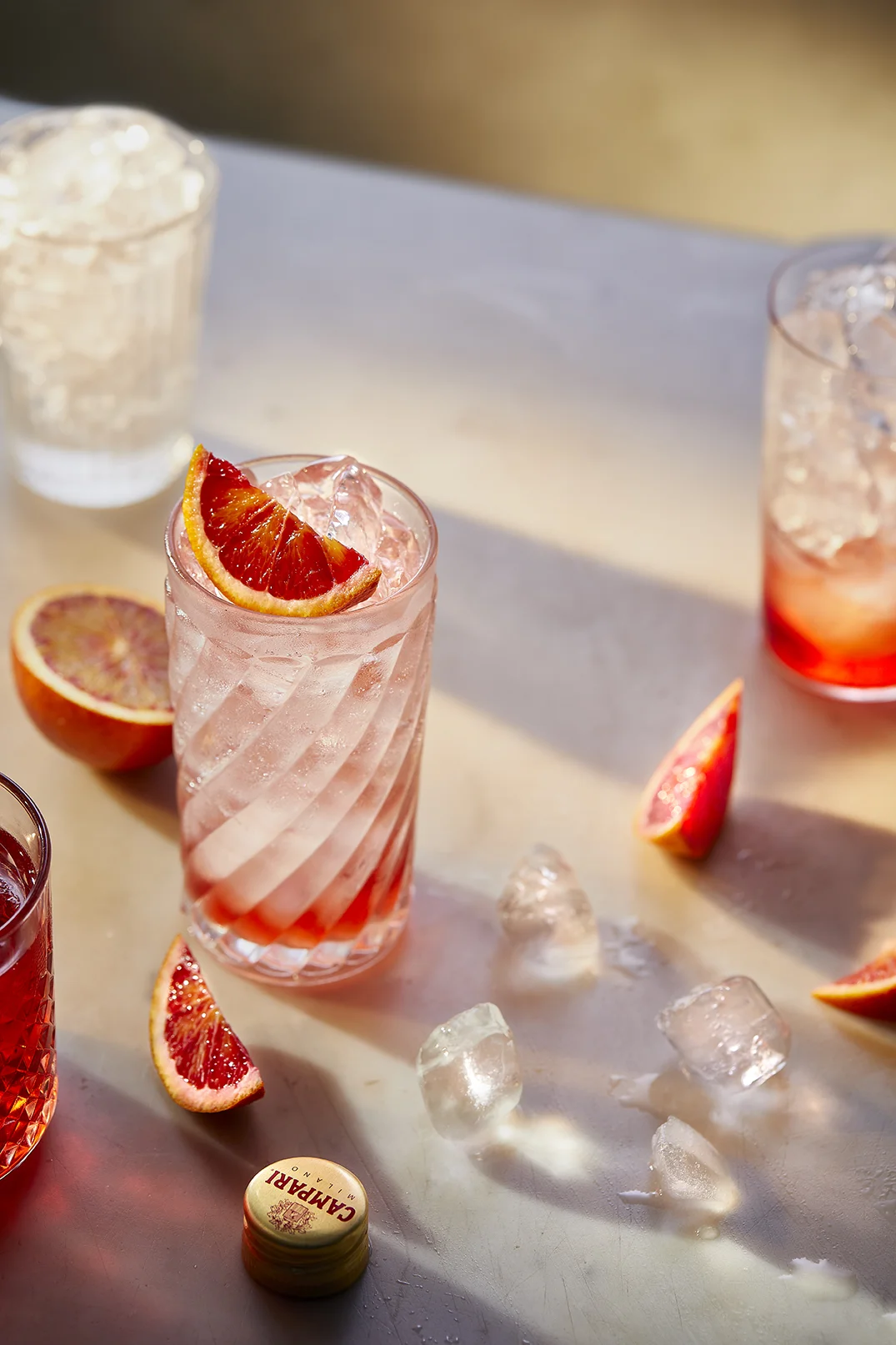 Campari and soda: personal work with Andrew Burton