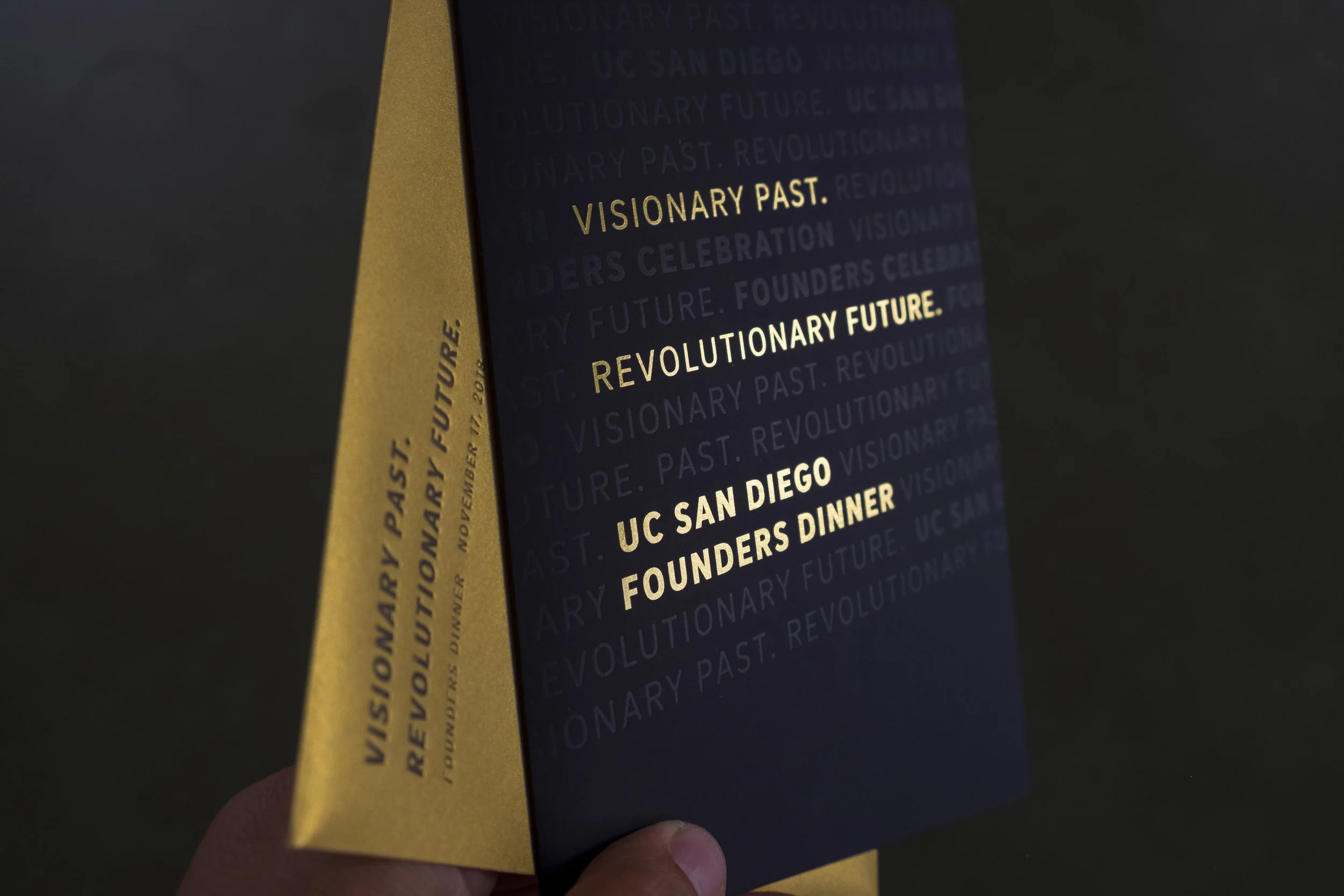 2018 Founders Dinner Invitation Suite