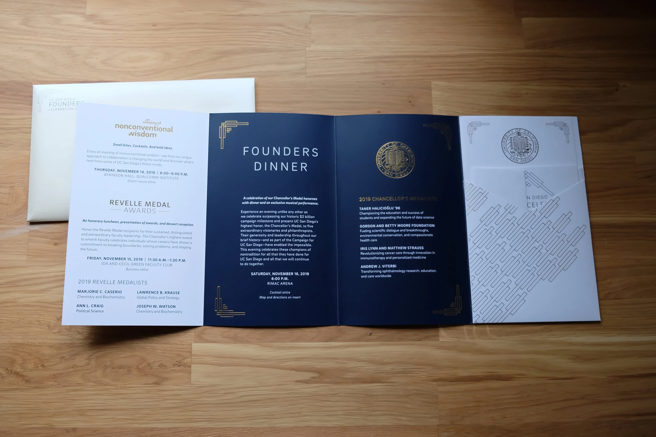 2019 Founders Celebration Invitation Suite