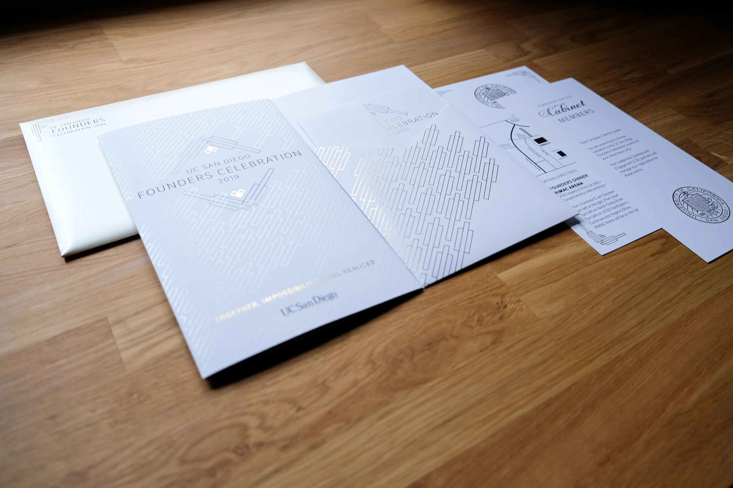 2019 Founders Celebration Invitation Suite