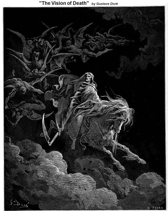 The Pale Horseman - Revelation Narrative Lectionary Vintage Image