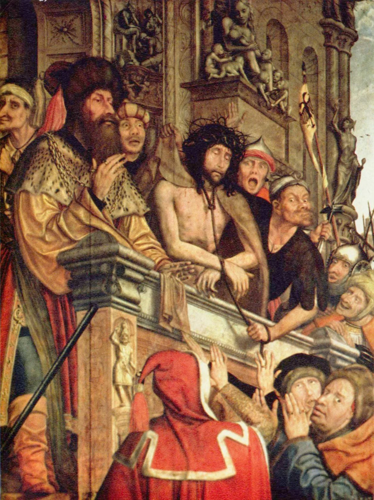 Jesus condemned.