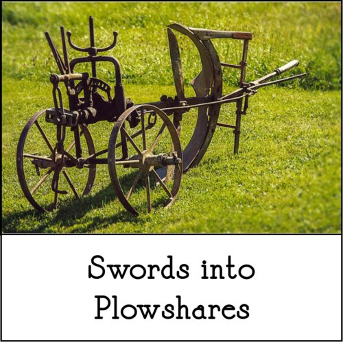 Isaiah 36:1-3, 13-20; 37:1-7, Swords Into Plowshares