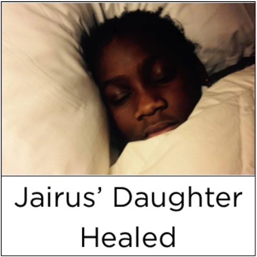 Mark 5:21-43, Jairus' Daughter Healed