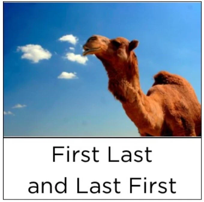 Mark 10:17-31, First Last and Last First