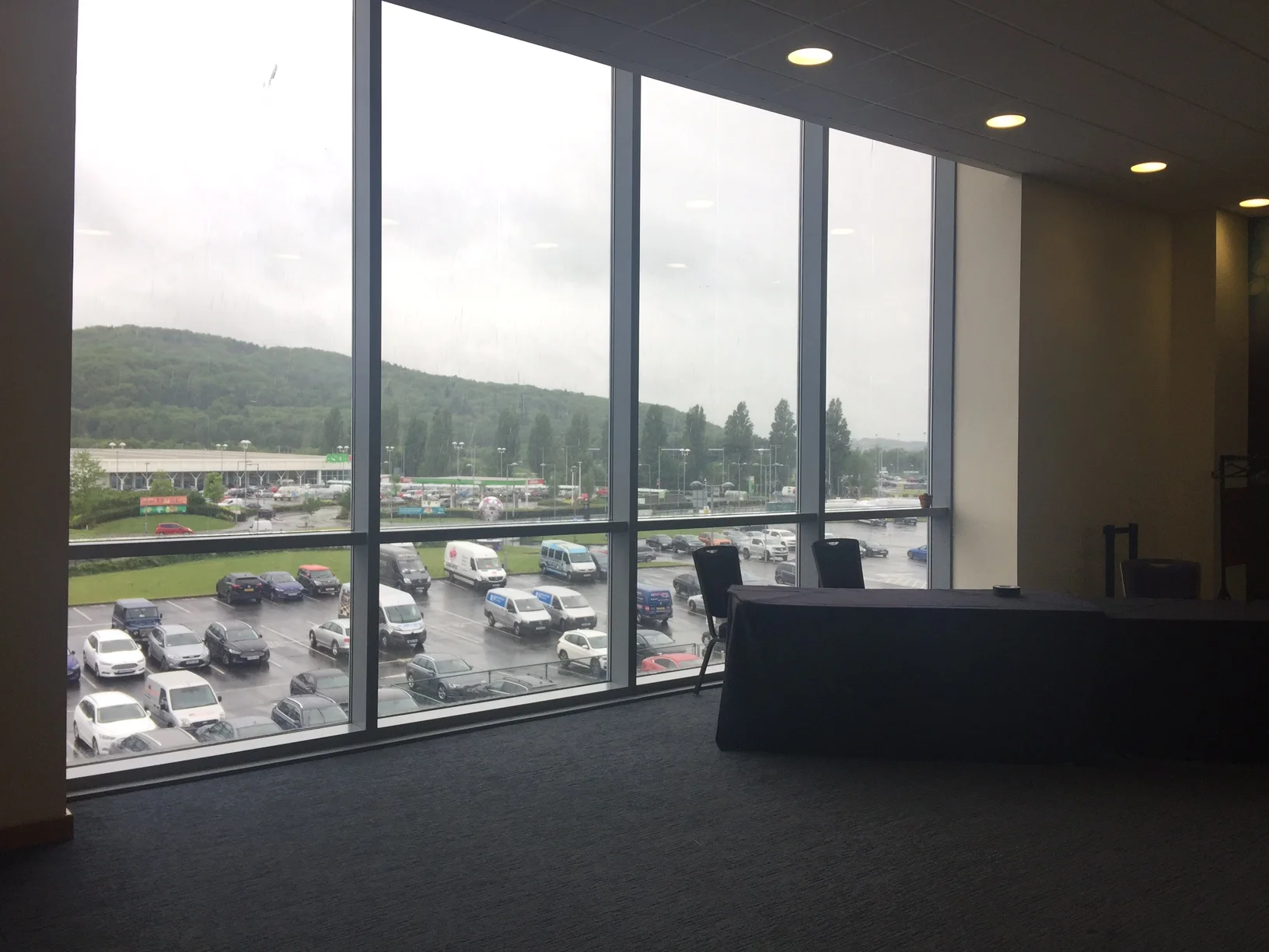 After - in its new home