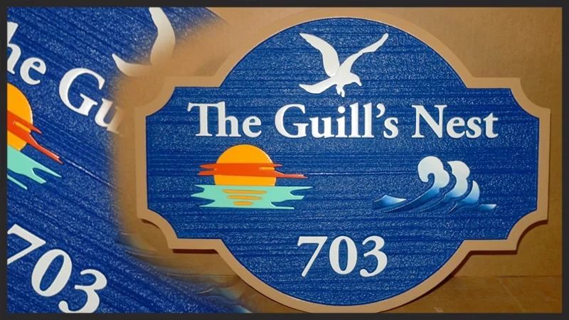 The Guill's Nest HDU Sign