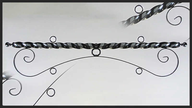 Ceiling Mount Reverse Scroll Bracket