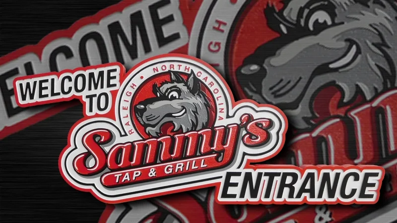 Multi-Level Sand Blasted Restaurant Sign