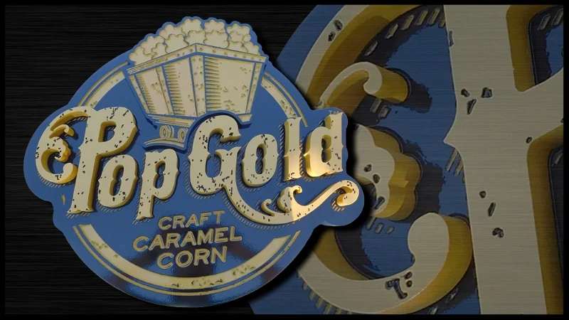 Multi-Level HDU Logo Sign