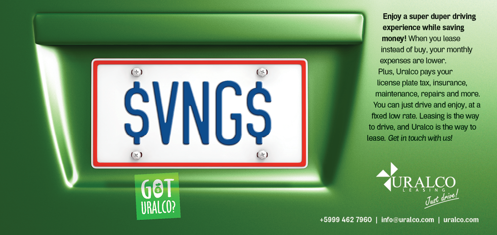 Ad for Uralco's car leasing service
