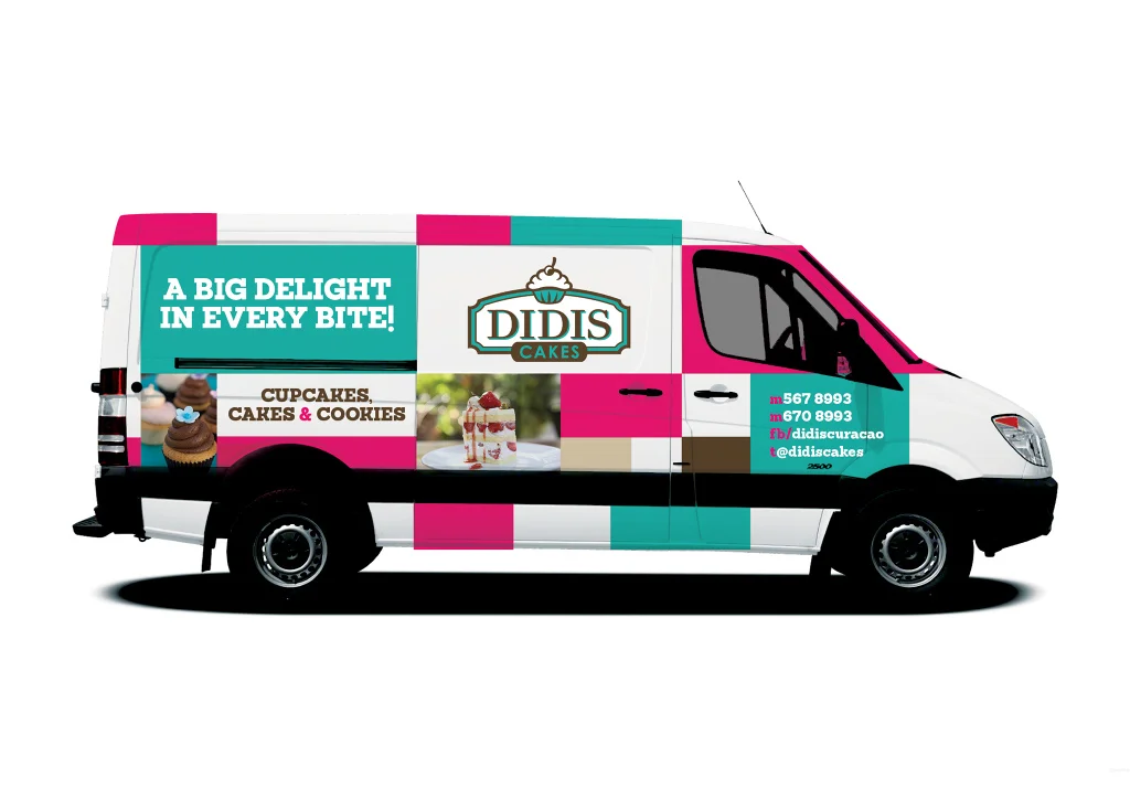 Truck design for Didi's Cakes