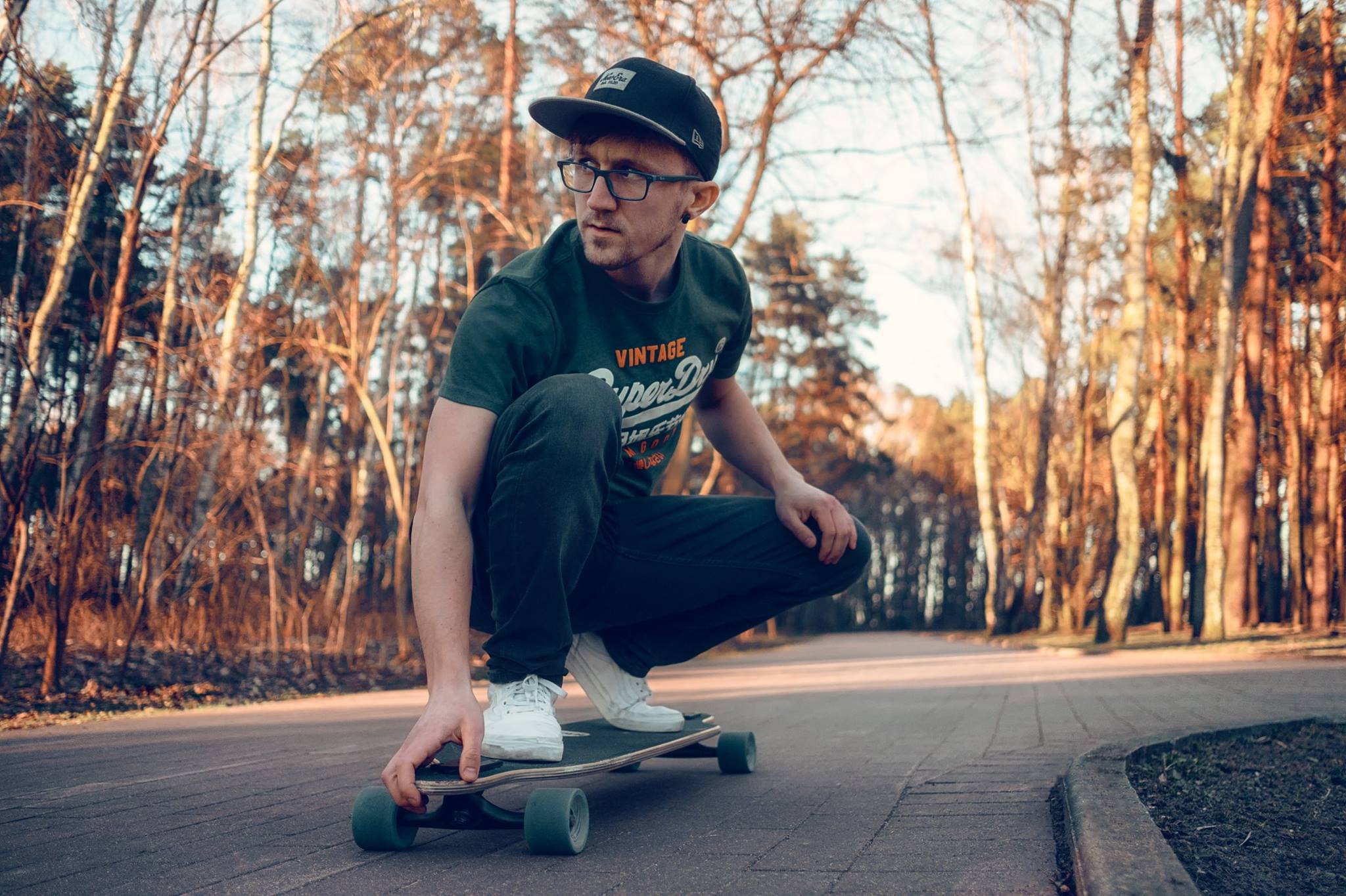 Skating 17 km on a sunny day after work. Could it be better? :) 