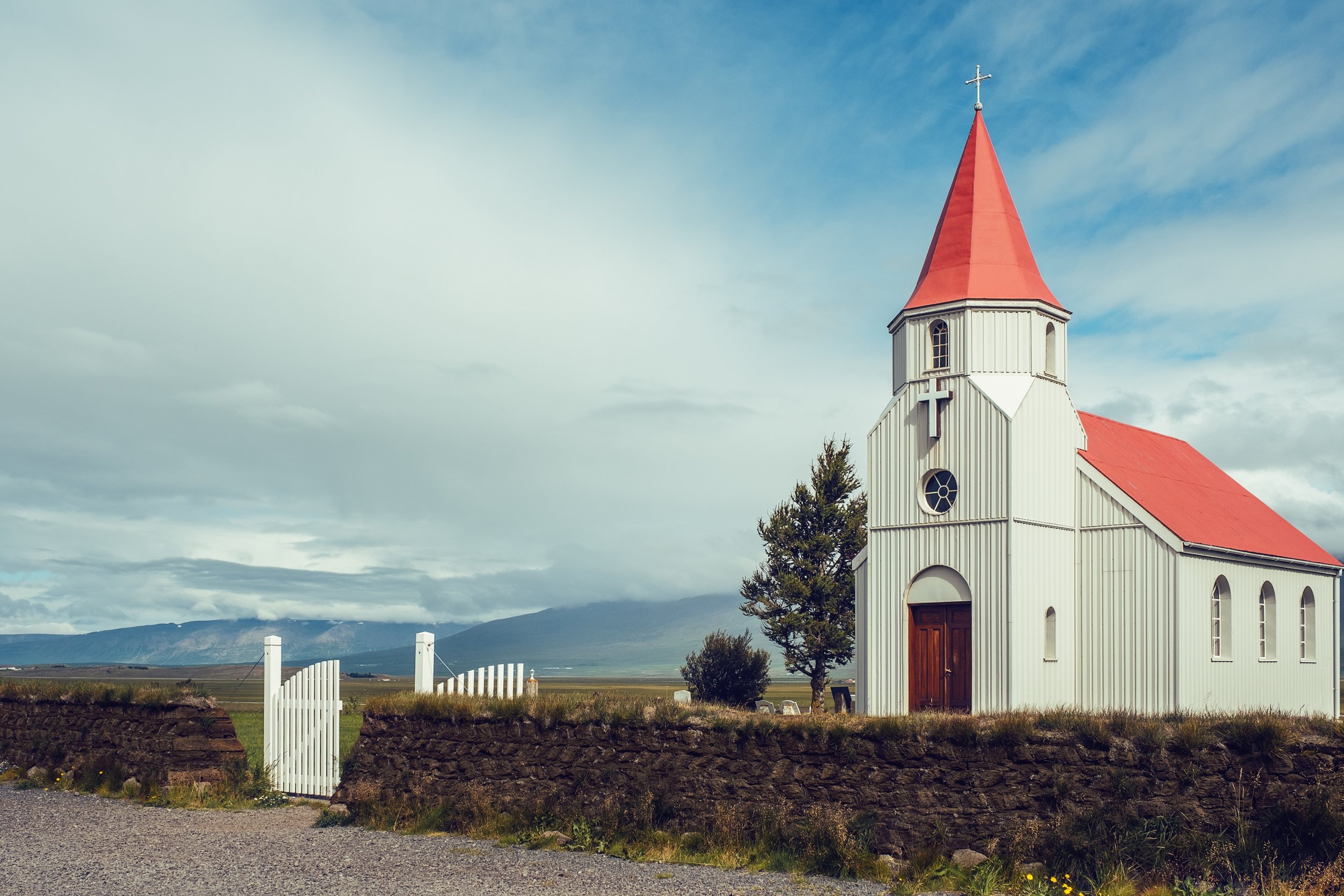 Glaumbær Chuch & Turf Houses | Iceland