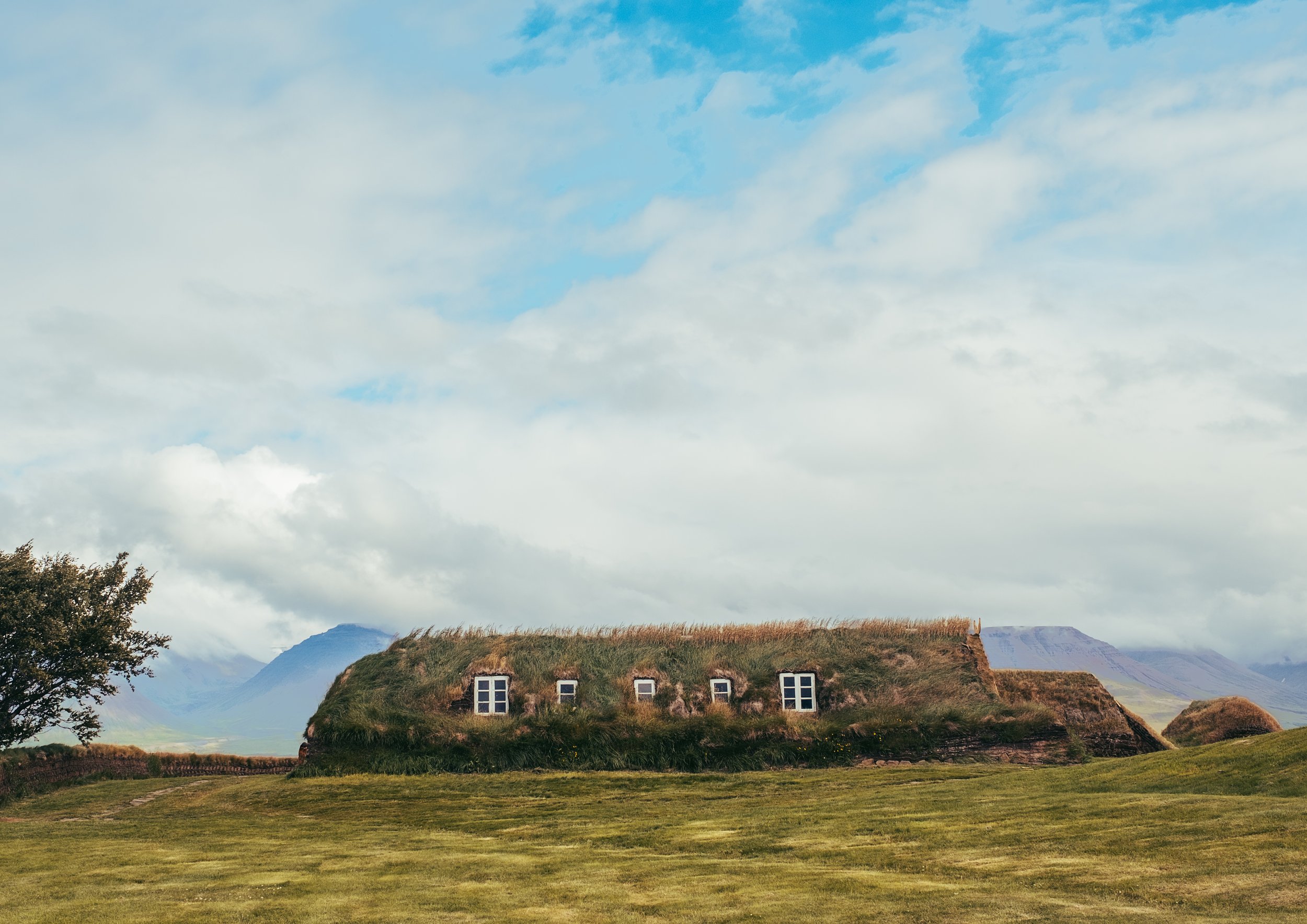 Glaumbær Chuch & Turf Houses | Iceland