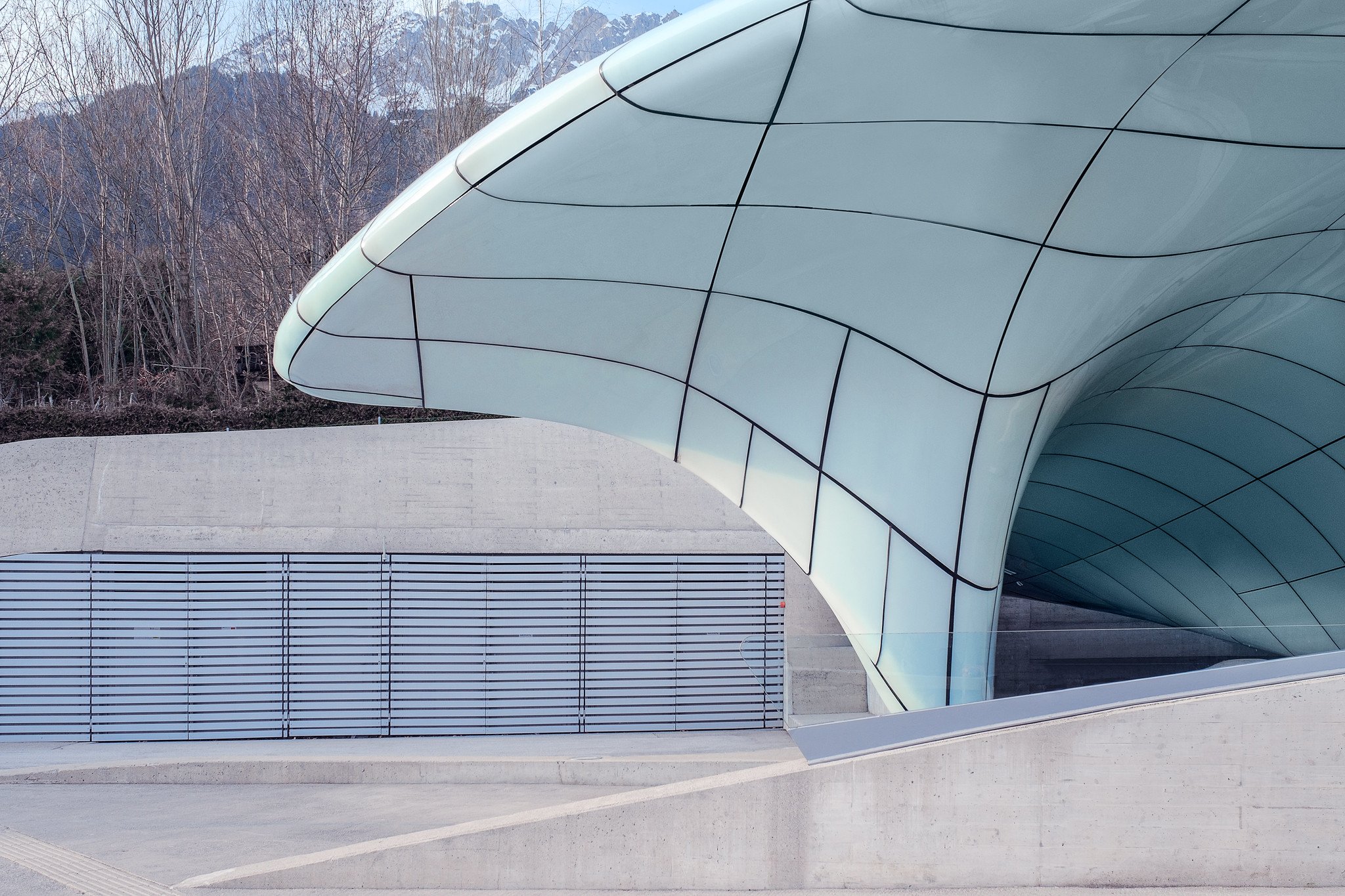 Hungerburgbahn in Innsbruck, Austria by Zaha Hadid Architects