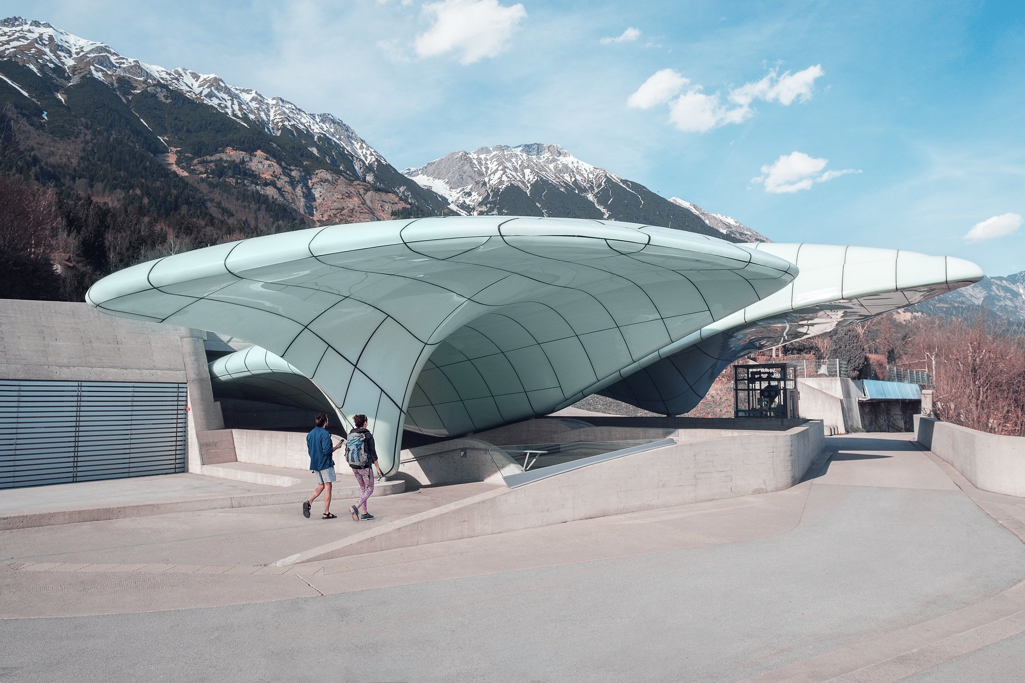Hungerburgbahn in Innsbruck, Austria by Zaha Hadid Architects