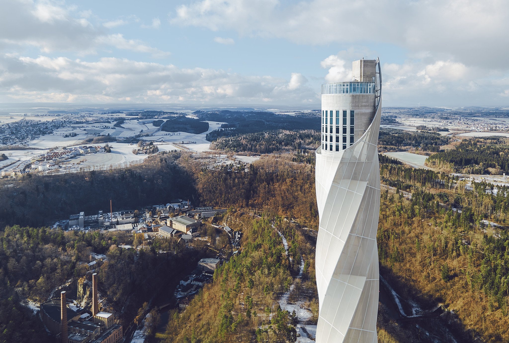 Thyssenkrupp Test Tower by Werner Sobek