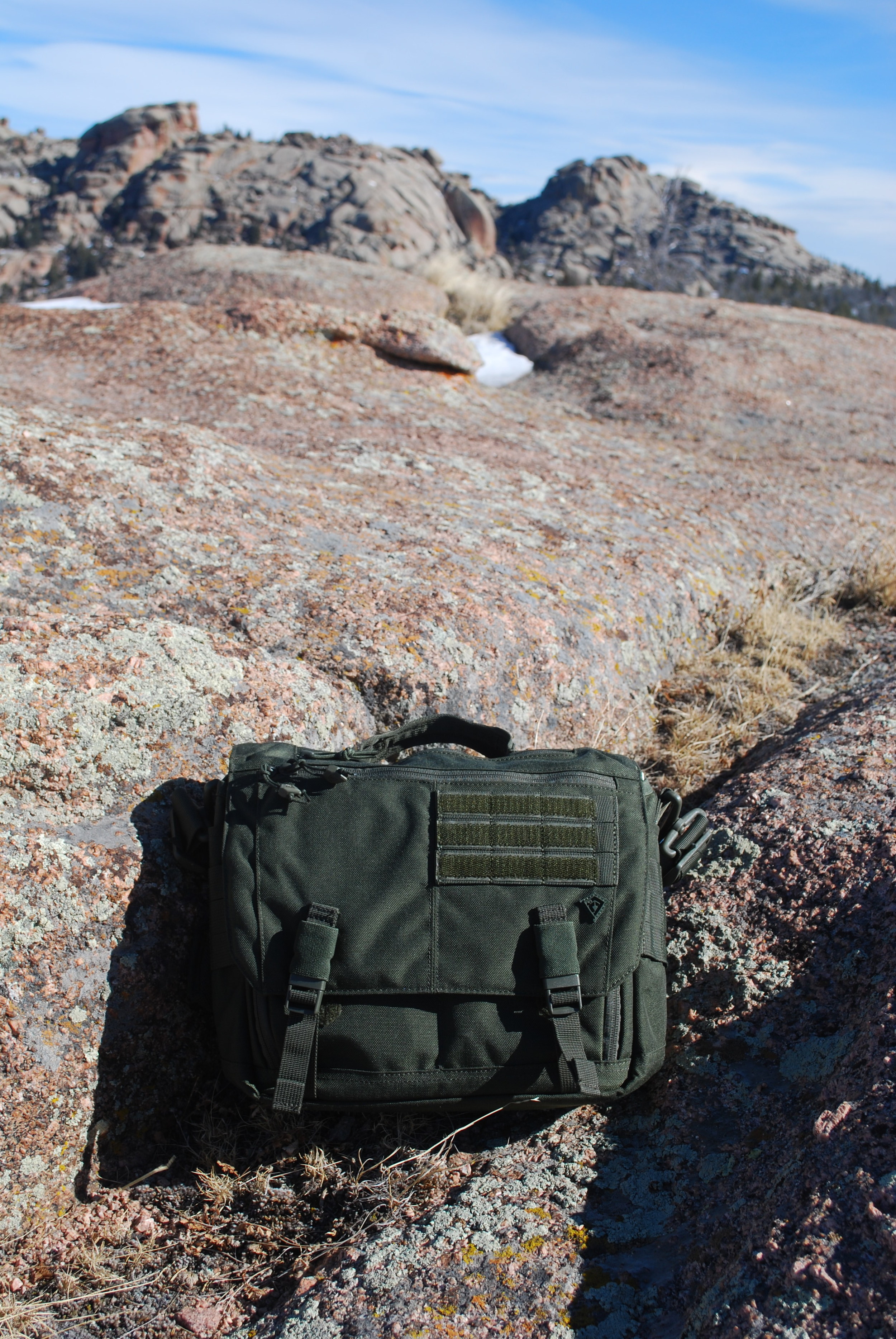 first tactical summit side satchel