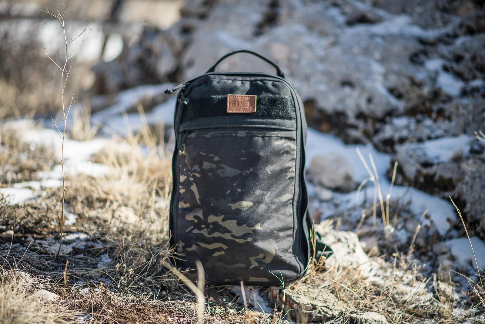 recycled firefighter backpack