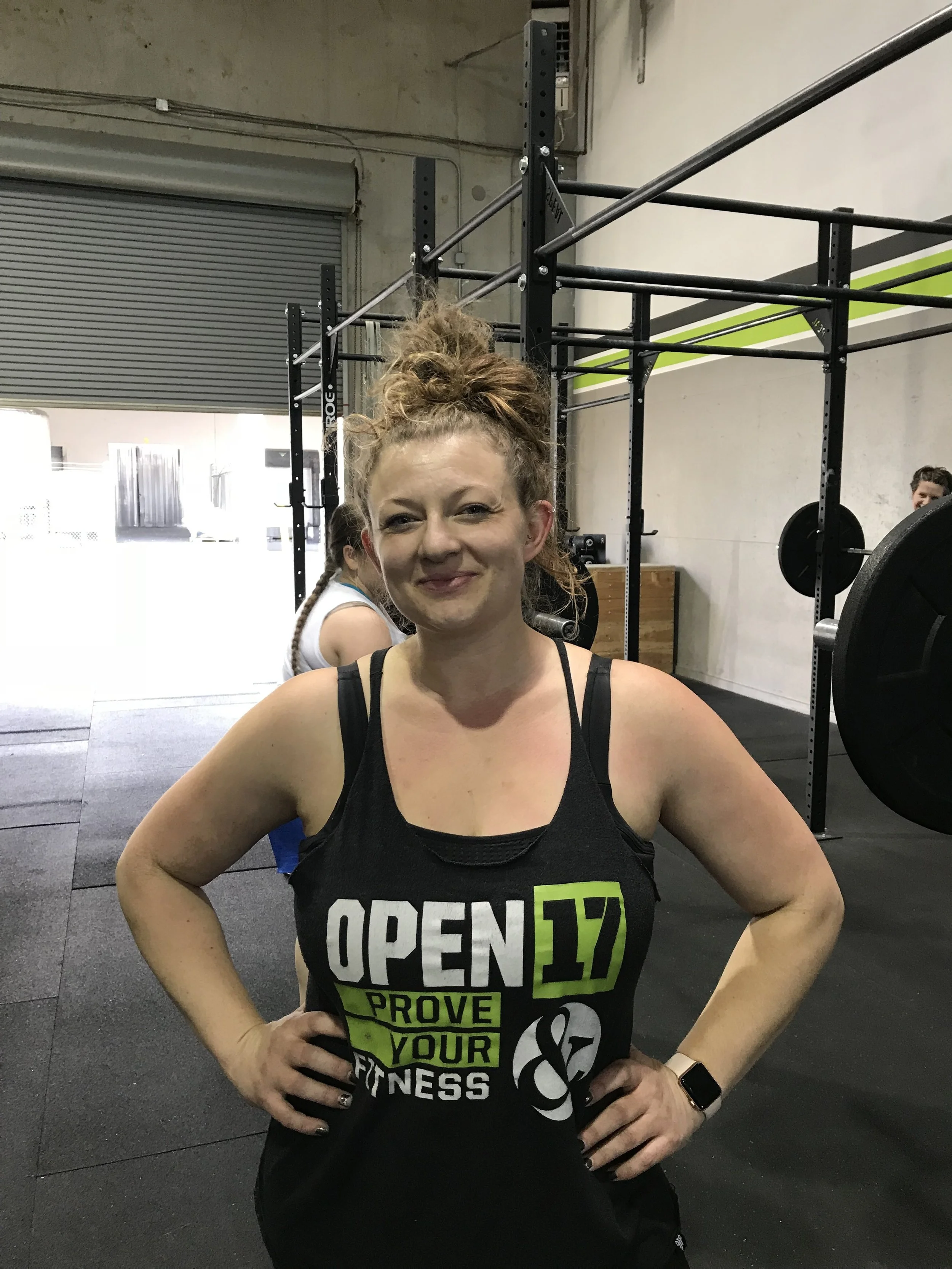 "I can't even describe how incredible I felt after my first day!! Everyone is so supportive, both coaches and members. There's no judgment...I never felt out of place-which is huge with such a variety of members." - Ashley