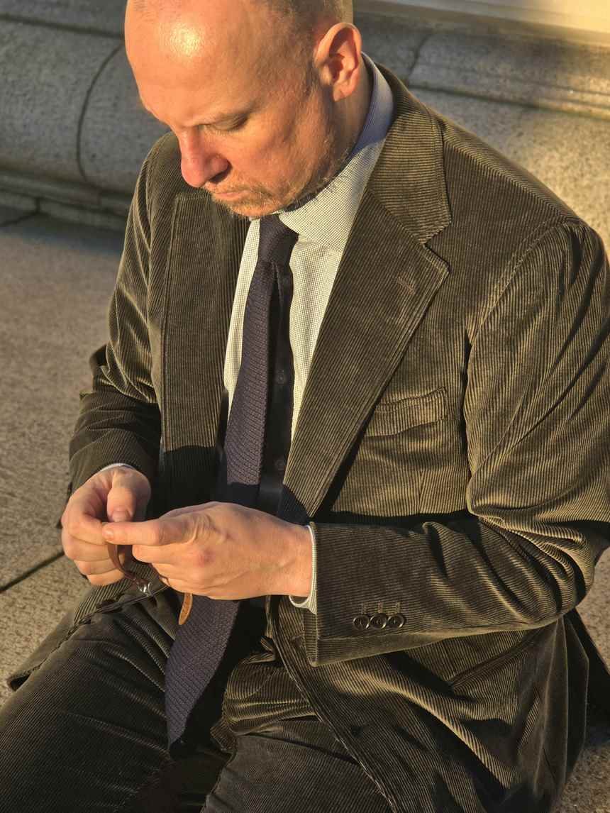 Cloth Review - Drago "Skyfall" Corduroy Bespoke Suit