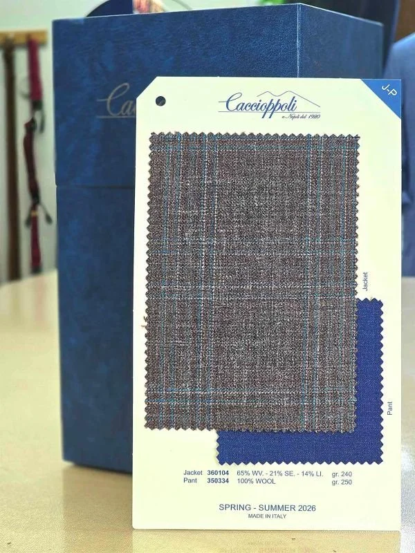 Cacciopoli Napoli Summer Seasonal Cloth Available