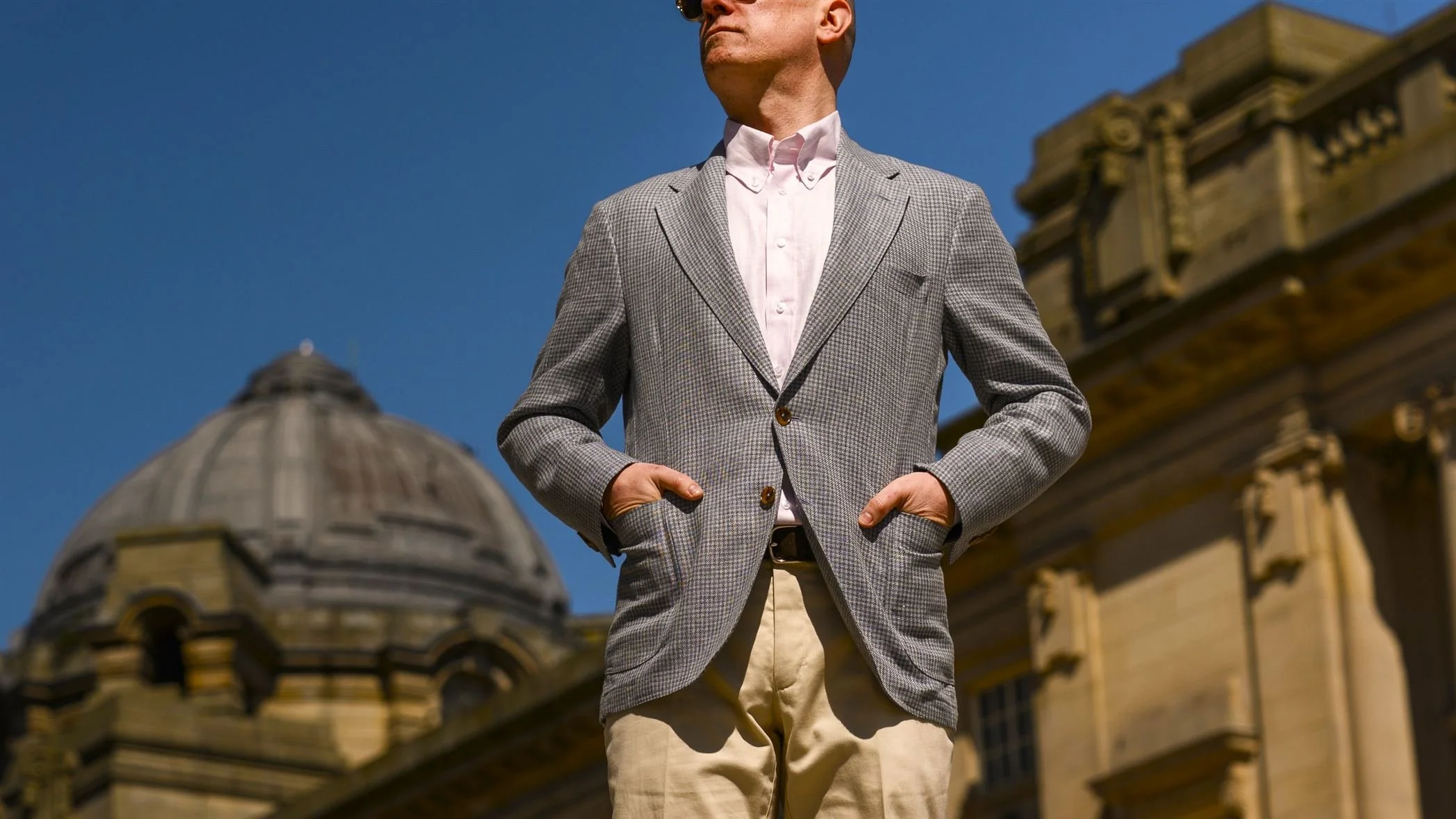 Drago Wool and Linen Bespoke Jacket by Colmore Tailors