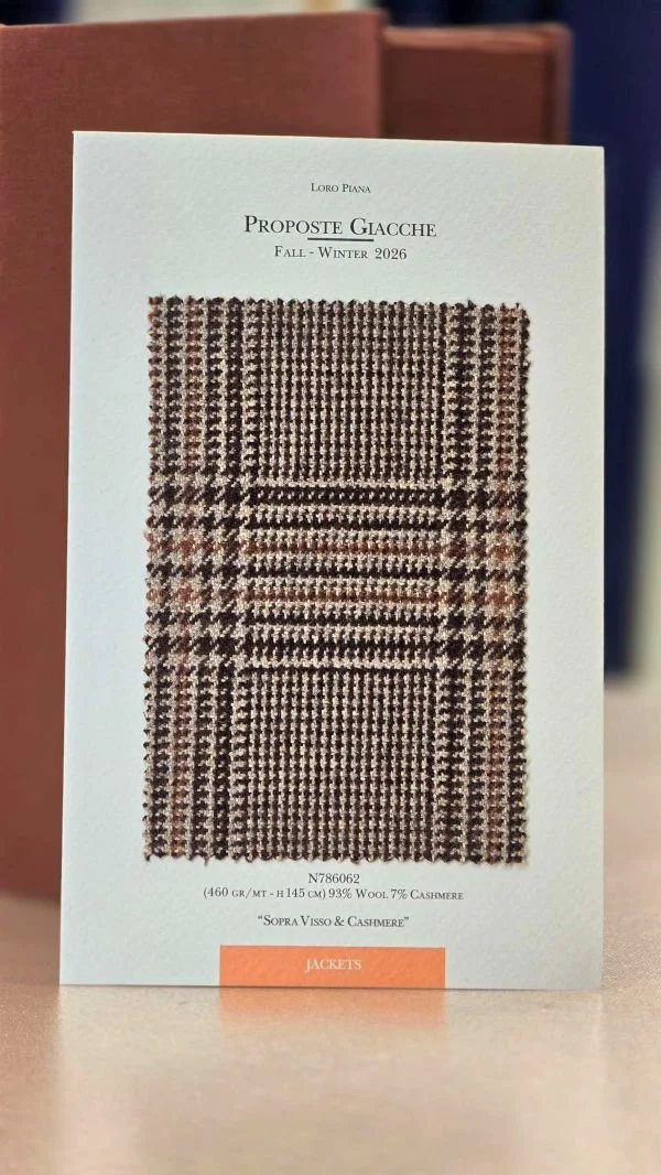 NEW - Loro Piana Seasonal Cloth -  Giacche &amp; Abiti AW26