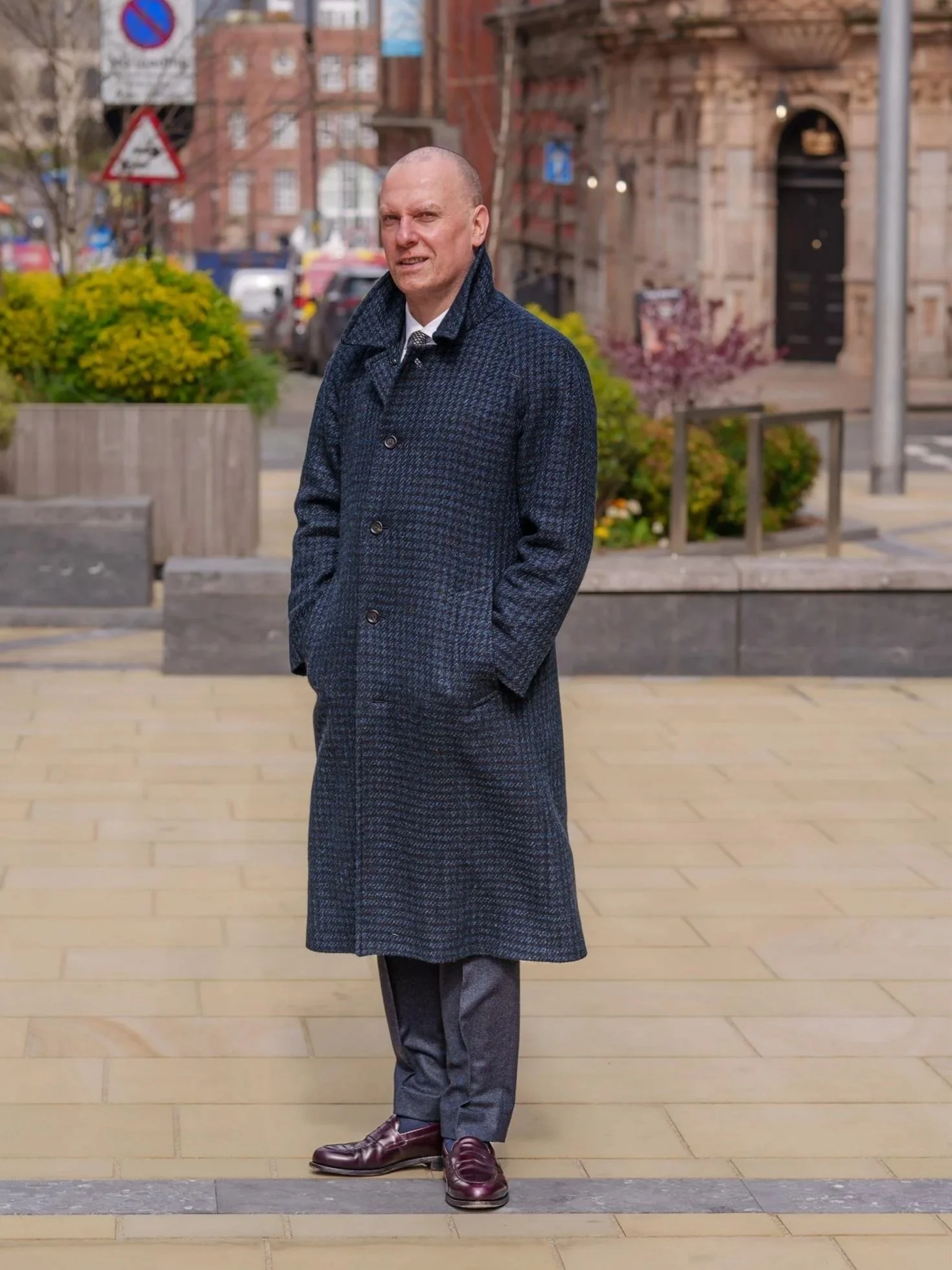 Bespoke Raglan in VBC by Colmore Tailors