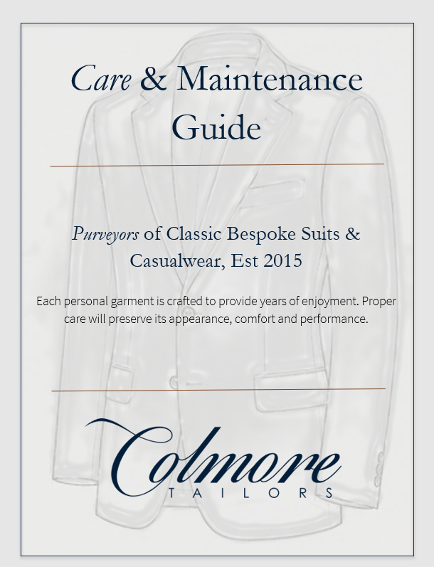 New Bespoke Care & Maintenance Guide