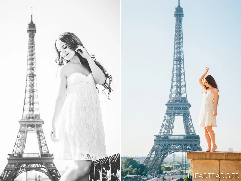 Kira Fashion Model Eiffel Tower 06