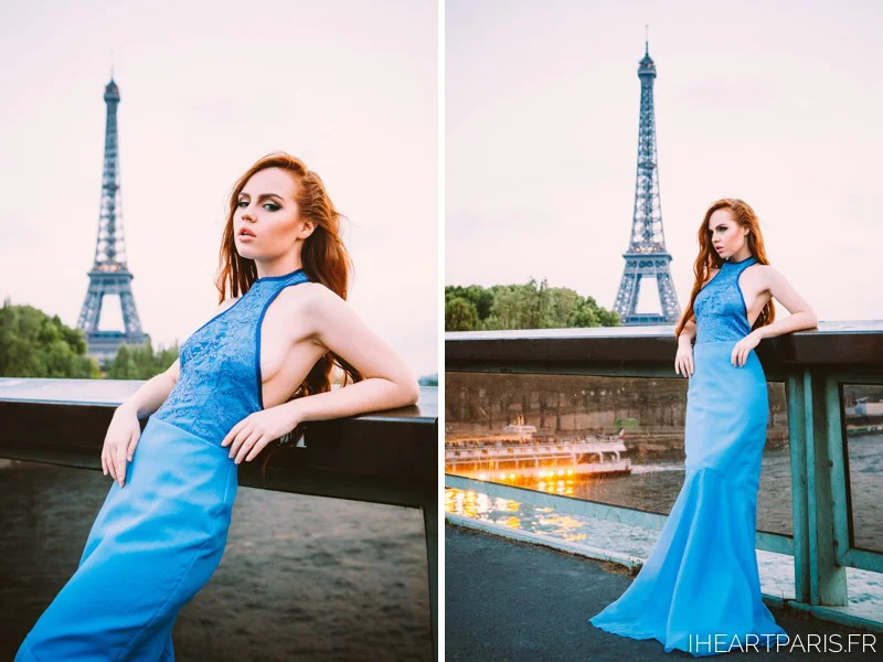 Kira Fashion Model Eiffel Tower 10