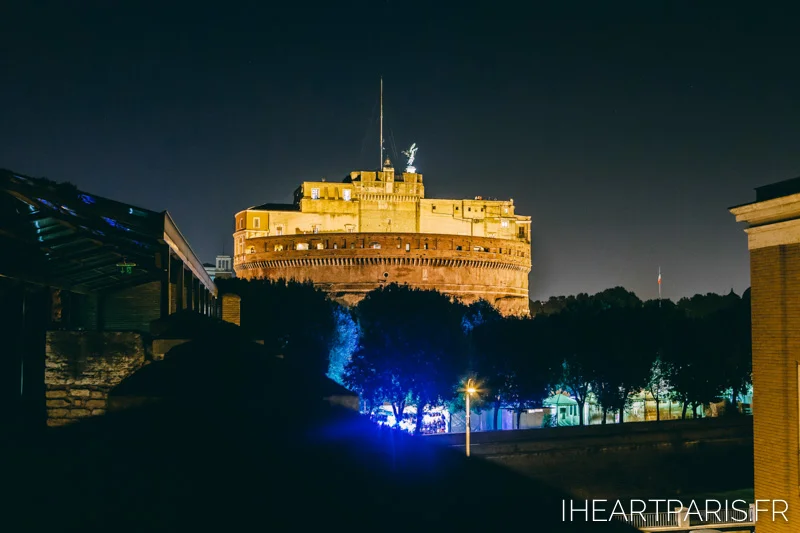 Castel Santangelo Night Secret Passageway Summer IheartParis