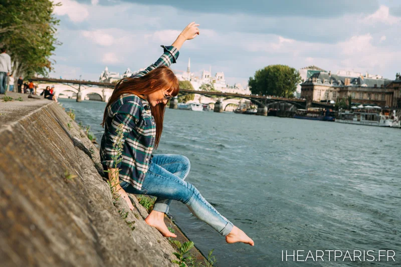 Fun Photoshoot Seine IheartParis