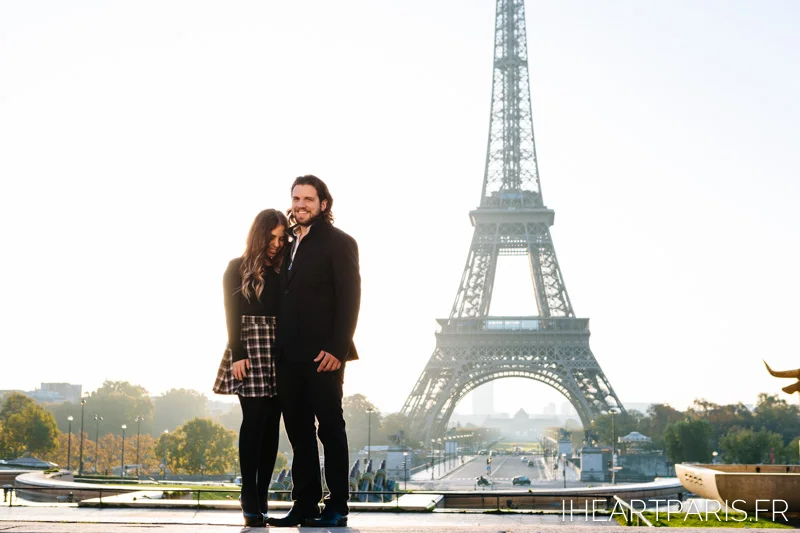 Paris Photographer IheartParis Eiffel Couple