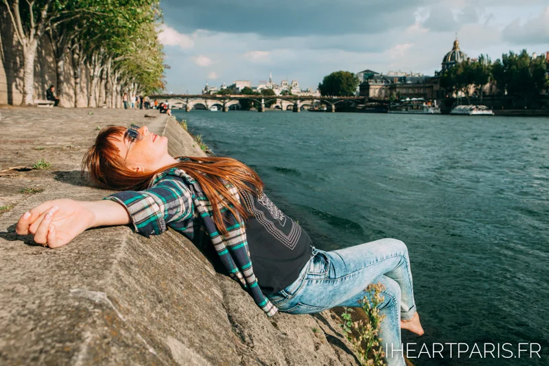 Sunny in Paris Seine IheartParis