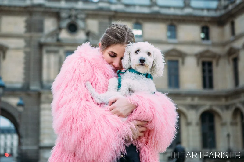Photographer Paris Fashion Designer LesyaNebo Poodle IheartParisfr