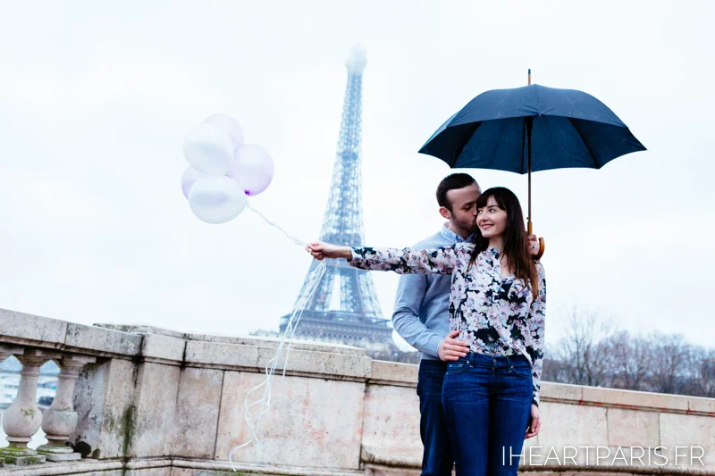 Photographer in Paris Engagment Eiffel Tower iheartparisfr