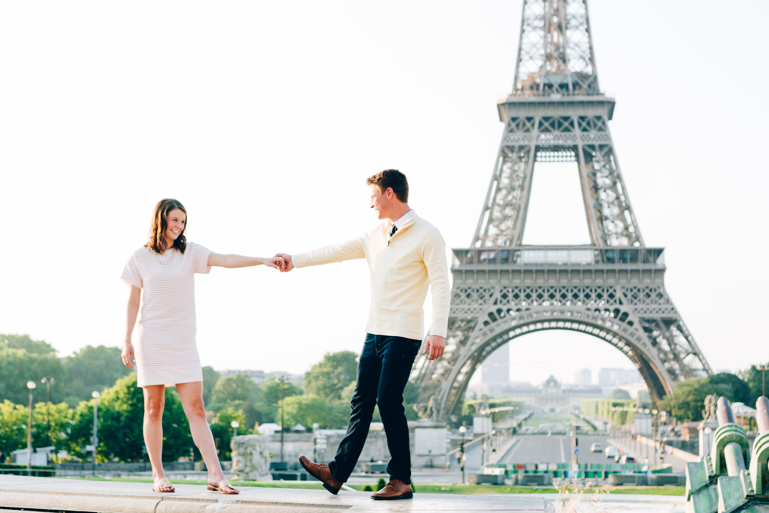 Photographer in Paris, Eiffel Tower, Trocadero, dance, Surprise Proposal, Iheartparisfr