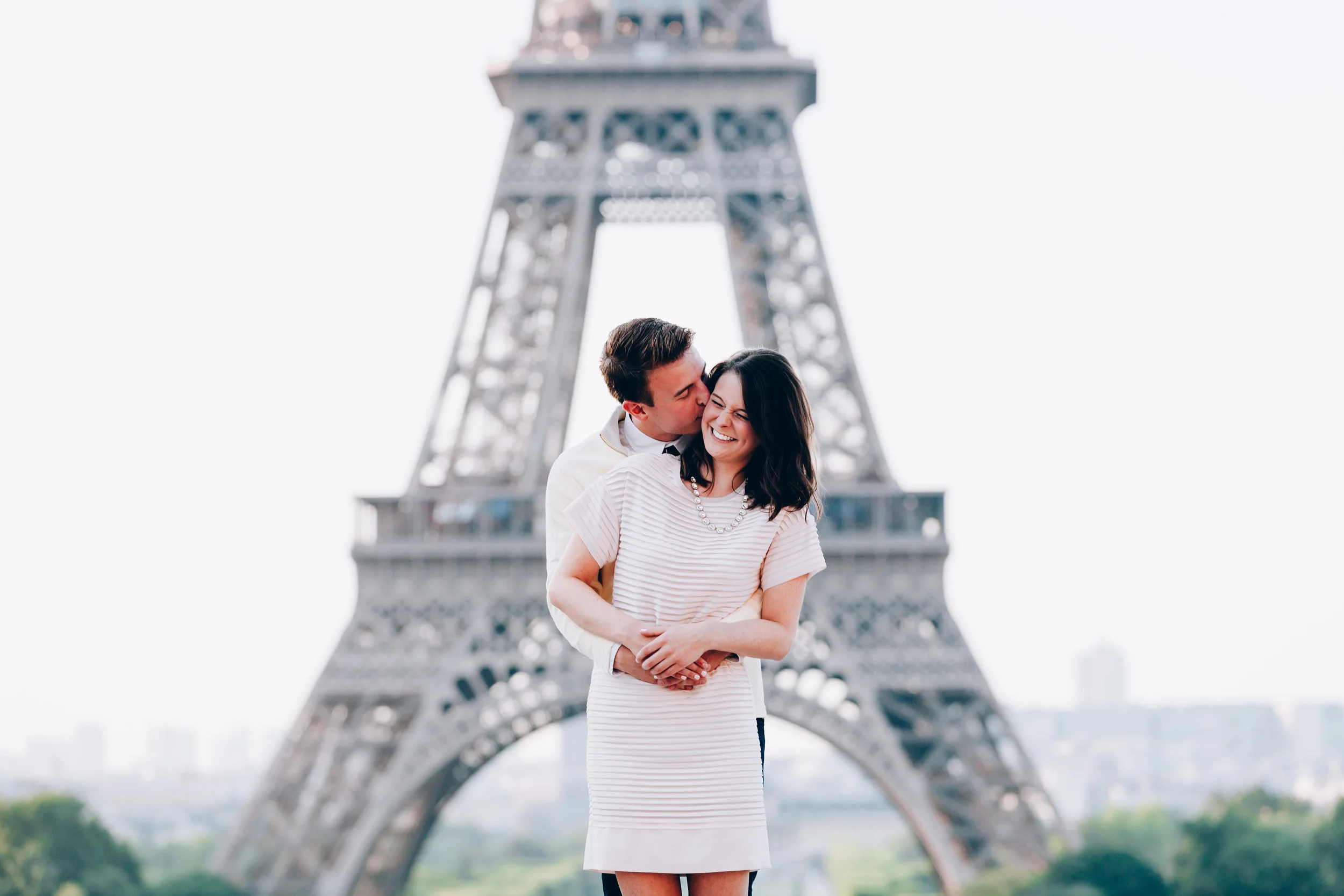 Photographer in Paris, Eiffel Tower, Surprise Proposal, Laugh, Kiss, Iheartparisfr