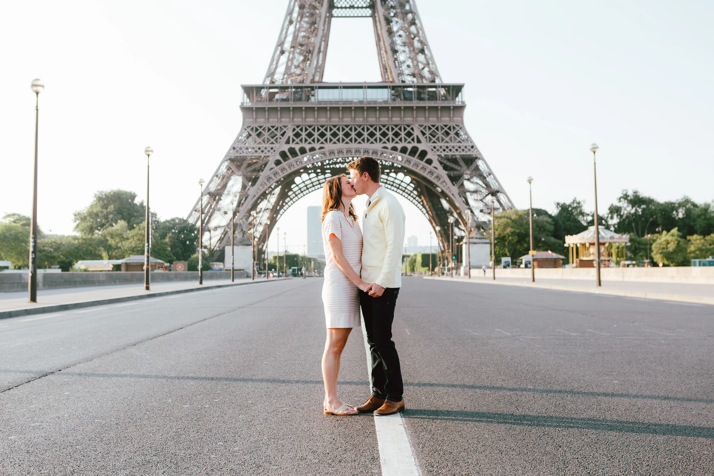 Paris Photographer, Tour Eiffel, Kiss, Love, Surprise Proposal, Iheartparisfr