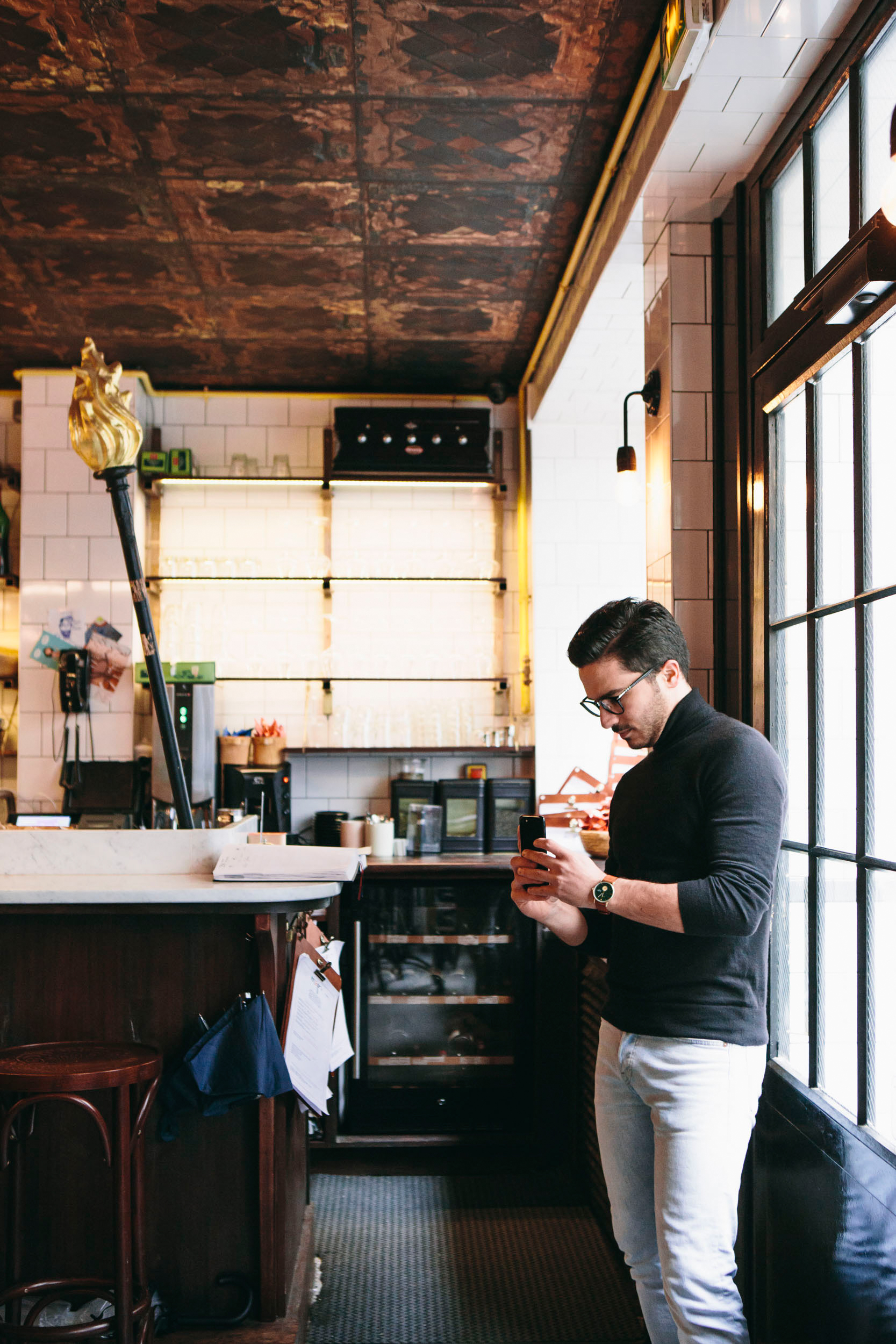 Portrait of Elie Yobeid lebanonbyalocal Instagrammer and foodie captured by Paris Photographer Federico Guendel www.iheartparis.fr