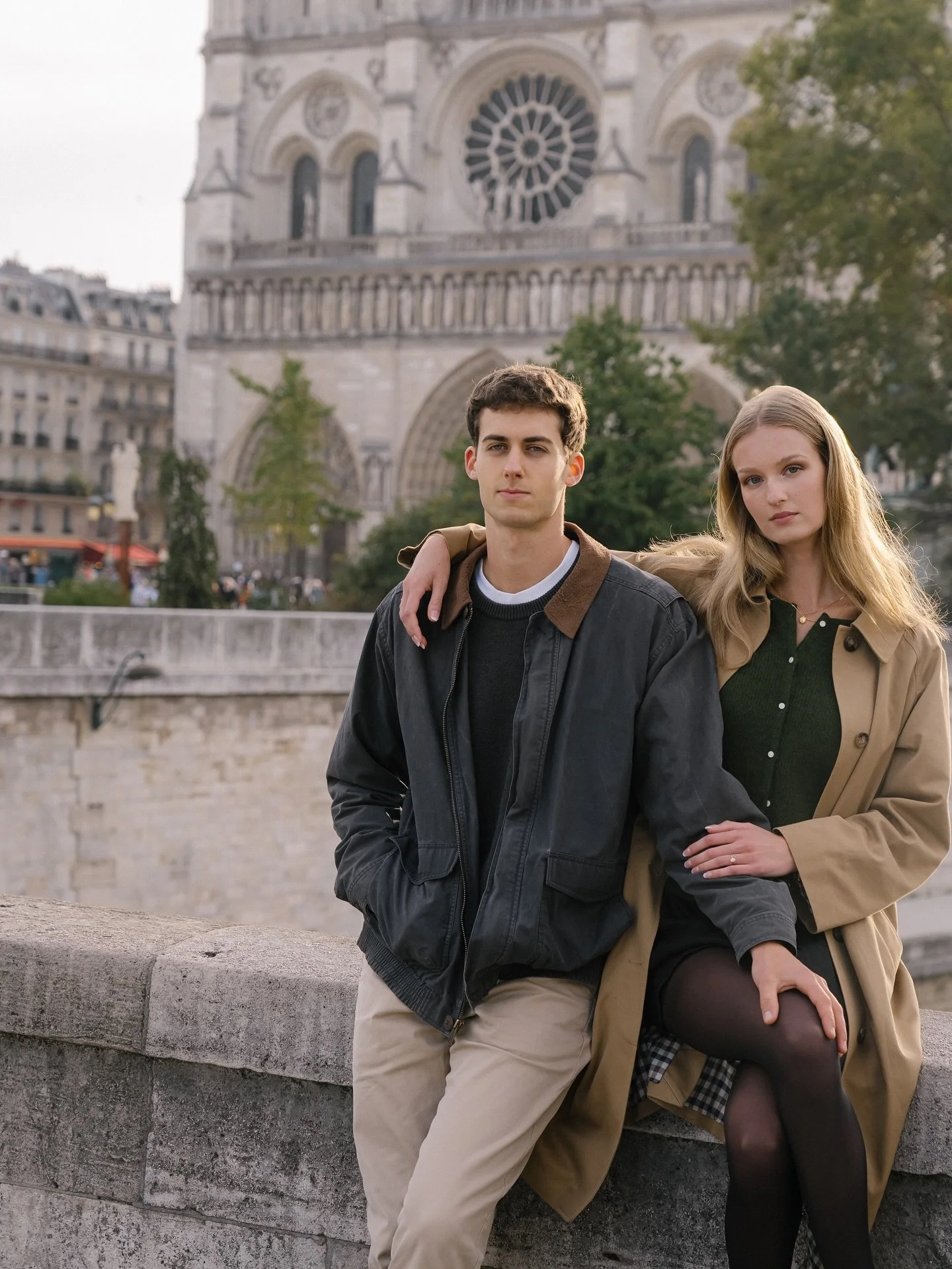 As a tall guy, I appreciated looking eye to eye with these two. Also, the morning was just perfection. Smitten with the result of the 30 minute shoot I had with Megan and Ryan ❤️&zwj;🔥

#parisportraits #youngandinlove #foreverparis #photographerinpa