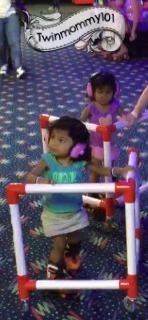 At the skating rink (26 months)