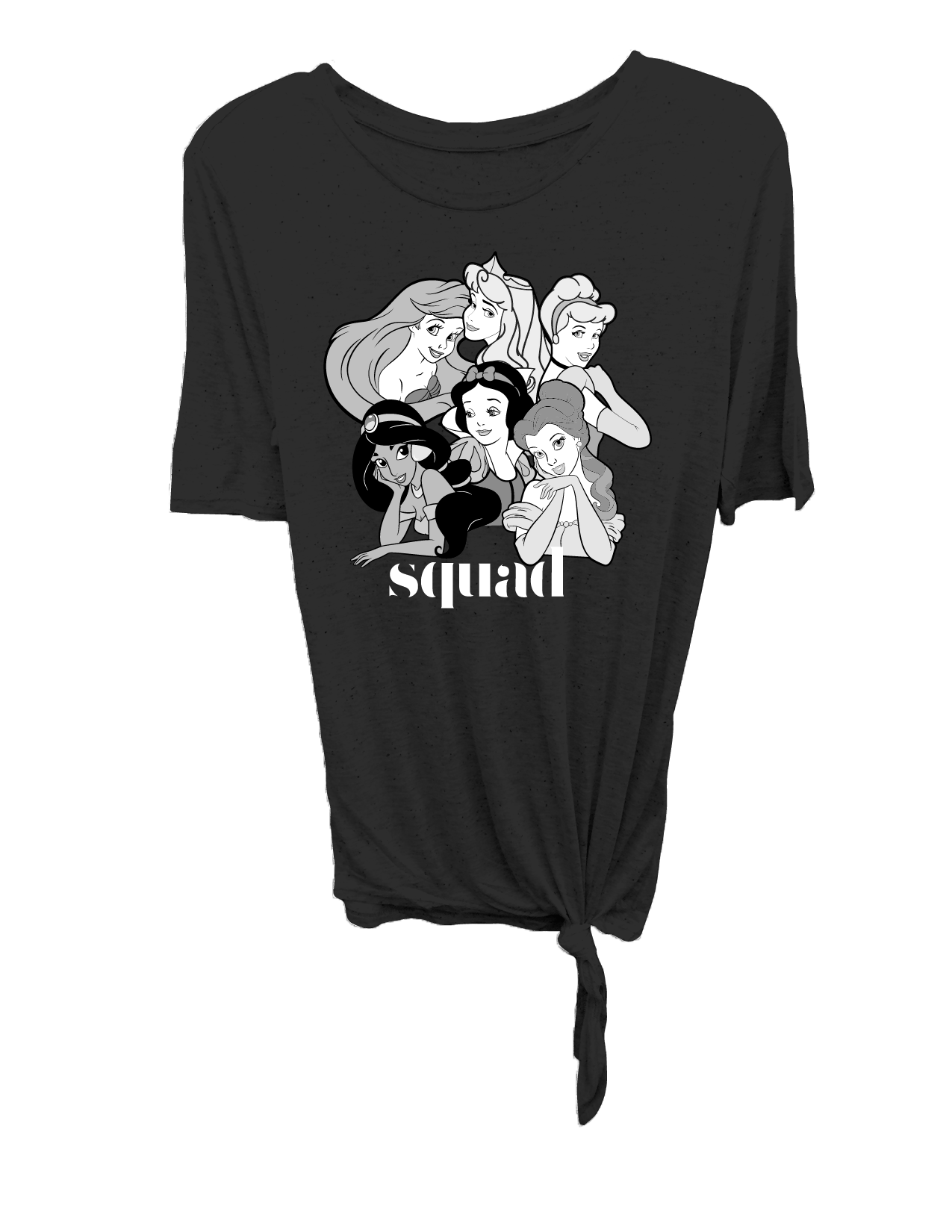 princess front knot speckle tee-01.png