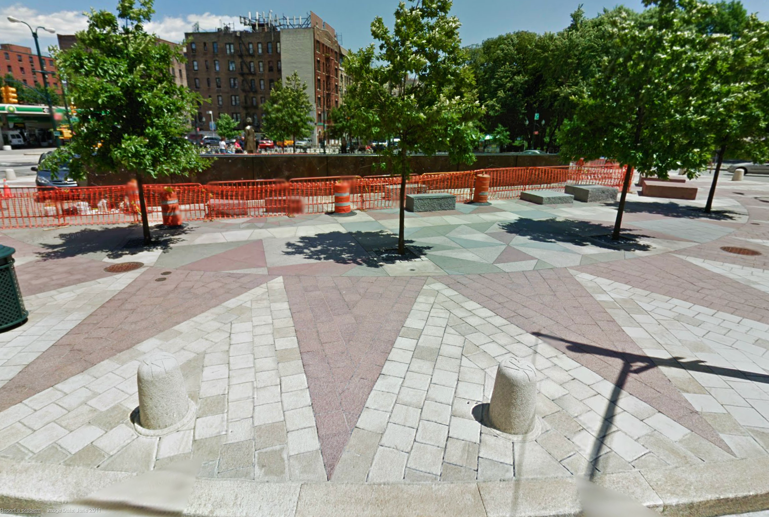 Frederick Douglass Circle, Manhattan NY